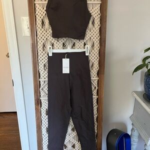 Oysho Chocolate Brown Set